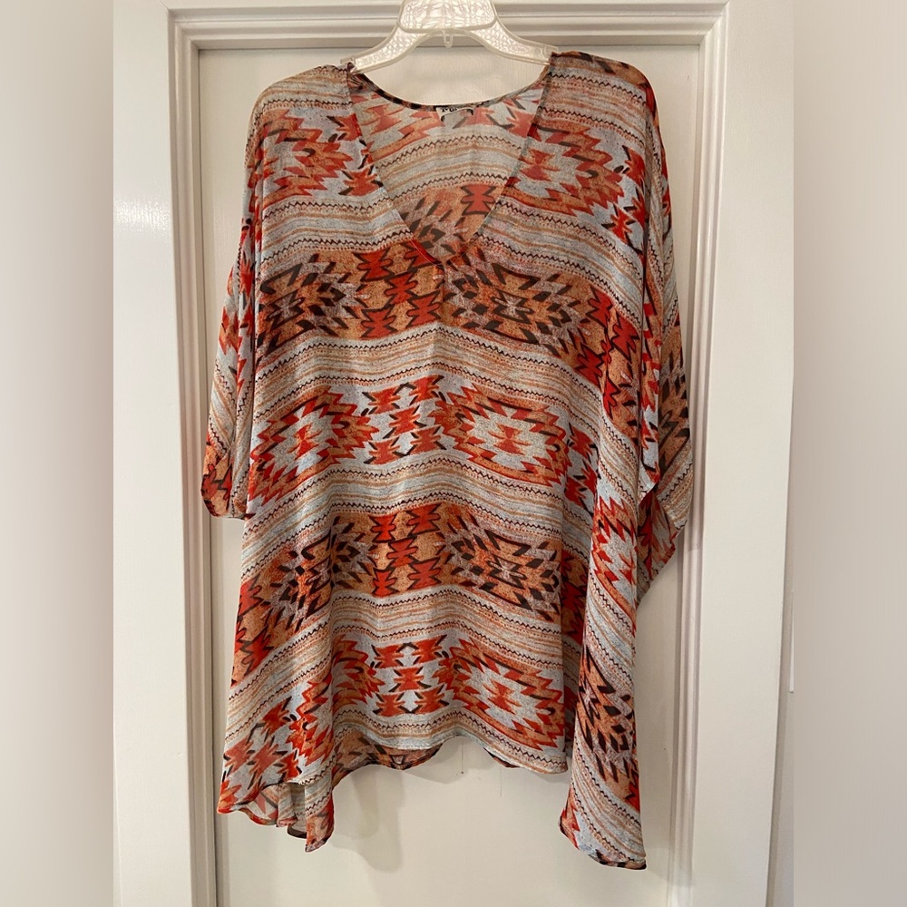 Show Me Your Mumu red printed tunic